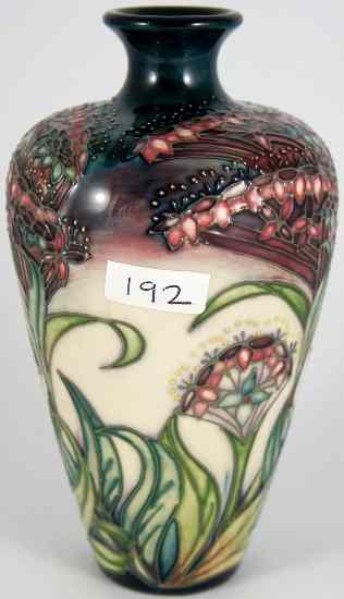 Appraisal: Moorcroft Vase decorated in a floral design dated height cm