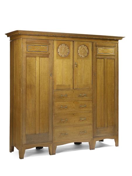 Appraisal: AMBROSE HEAL FOR HEAL SON BEDROOM SUITE CIRCA inlaid oak