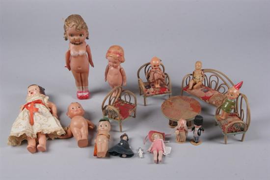 Appraisal: GROUP OF CELLULOID DOLLS