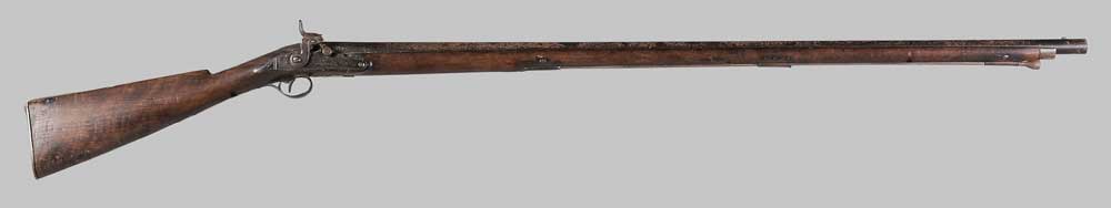 Appraisal: Percussion Longrifle American th century - in barrel full stock