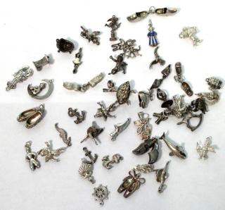 Appraisal: Assorted Silver Silver Of varying patterns including several pairs of