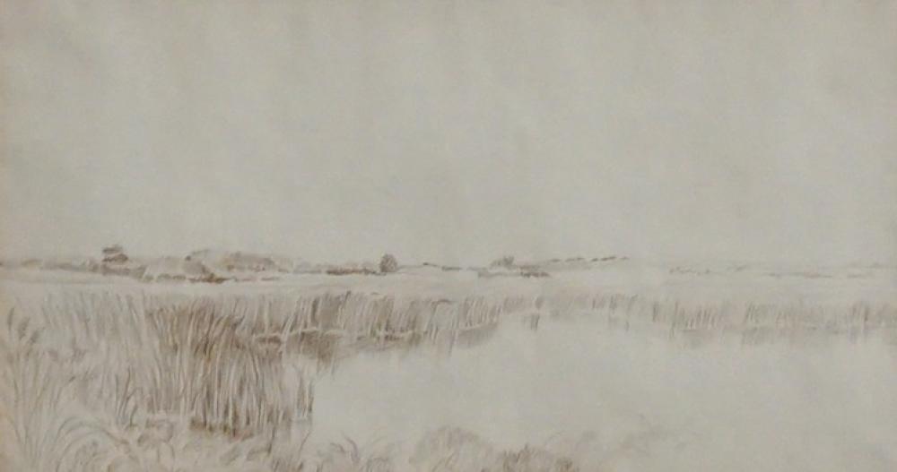 Appraisal: June Owen American th Century Nantucket Series II Graphite on