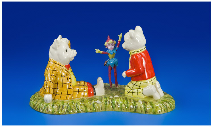 Appraisal: Royal Doulton Group Figure 'Rupert Bear The Imp of Spring'