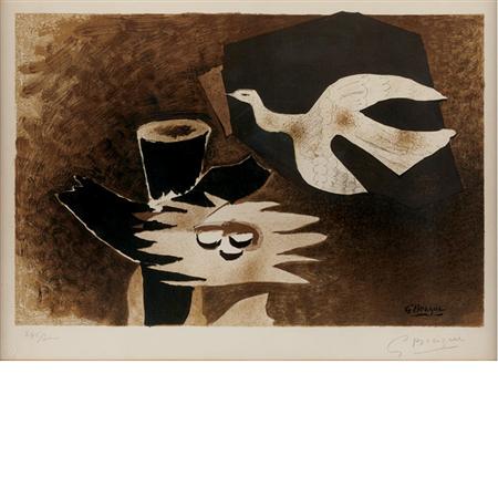 Appraisal: After Georges Braque L'OISEAU ET SON NID Color lithograph Estimate