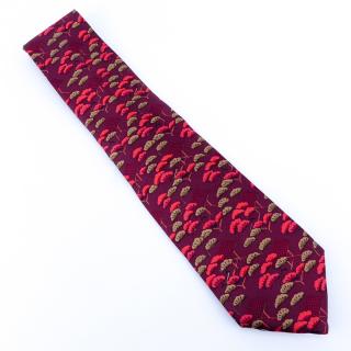 Appraisal: Ungaro Silk Patterned Tie Labeled appropriately Very good condition Measures