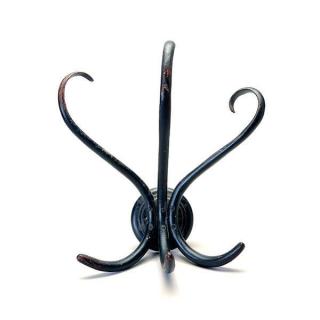 Appraisal: Thonet Wall Mounted Coat Hat Rack Thonet Wall Mounted Coat