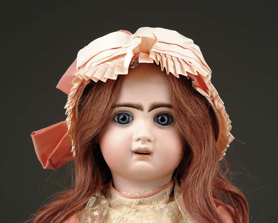 Appraisal: TETE JUMEAU Doll is incised stamped in red TETE JUMEAU