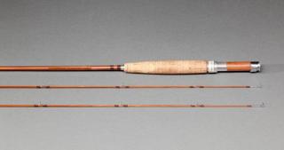 Appraisal: Two Bamboo Fly Rods Orvis Manchester VTImpregnated Madison ft Impregnated