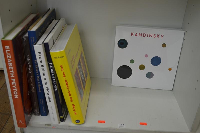 Appraisal: SHELF OF MODERN ART REFERENCE INCL KANDINSKY PEYTON SCHIELE ETC