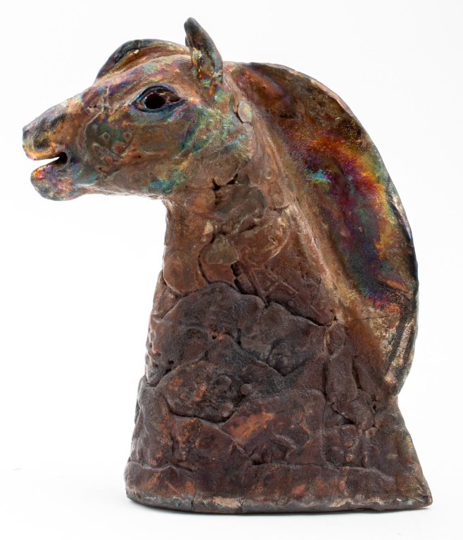 Appraisal: LOUIS MENDEZ MODERN CONTEMPORARY HORSE SCULPTURE Louis Mendez American -