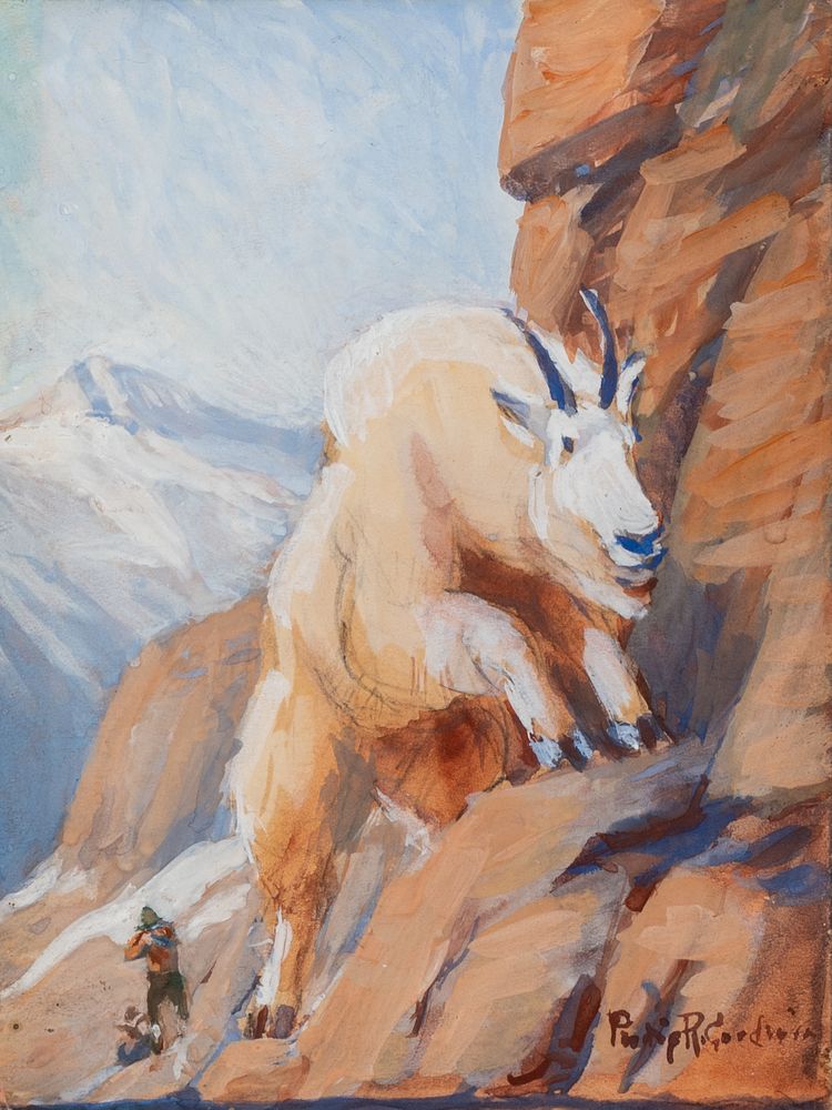 Appraisal: Philip R Goodwin The Mountain Goat Philip R Goodwin -