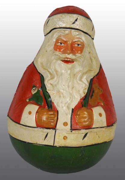 Appraisal: Schoenhut Christmas Santa Roly Poly Description With partial label Some