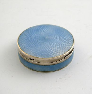 Appraisal: By George Adam Schneid an Austrian circular box with hinged