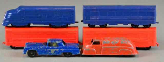 Appraisal: Metal Tootsie Car and Truck Irwin Train cIncluding a Tootsie