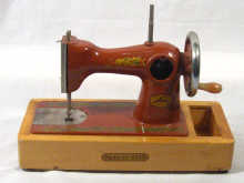 Appraisal: Russian Interest A child's working sewing machine made in USSR