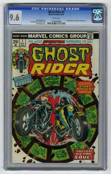 Appraisal: Ghost Rider CGC Marvel Comics Click for full description