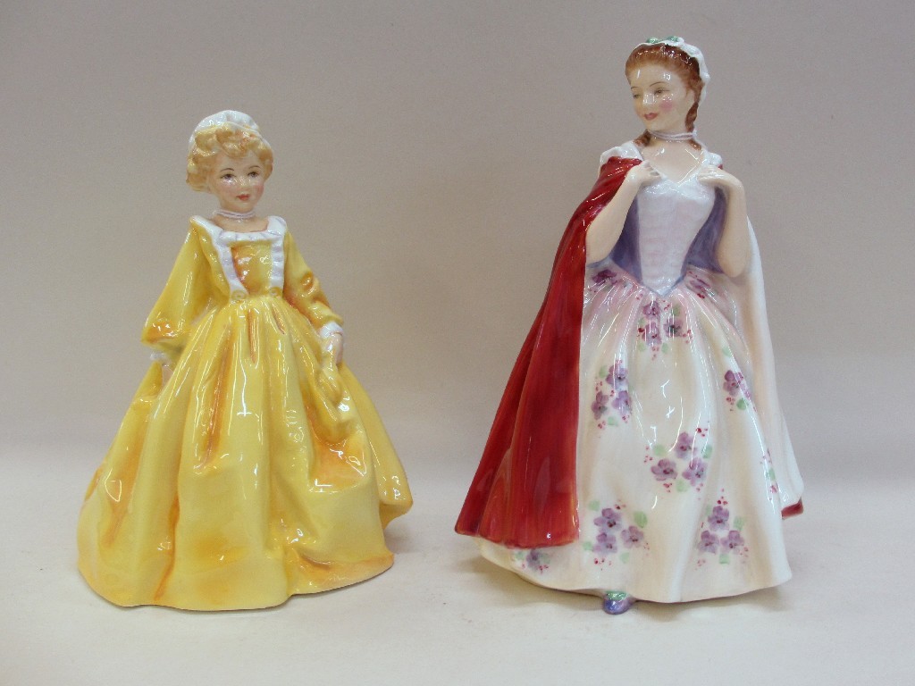 Appraisal: Royal Doulton figure Bess HN and a Royal Worcester figure