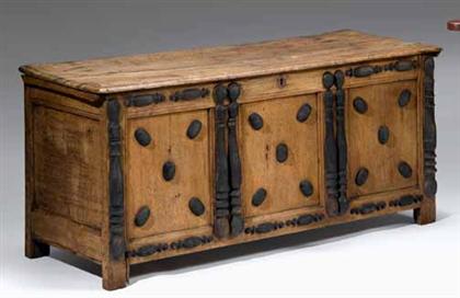 Appraisal: William and Mary oak blanket chest th early th century