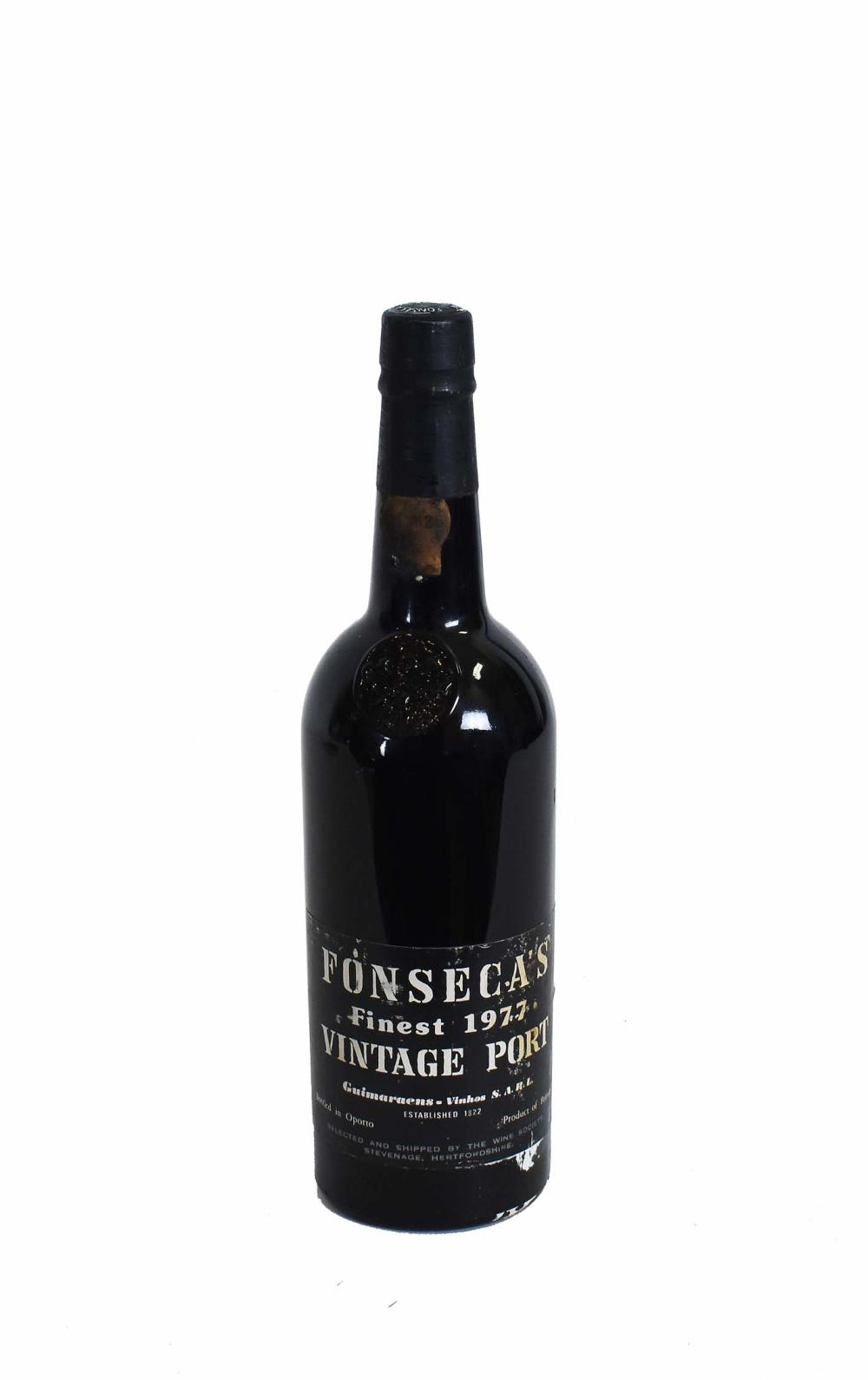 Appraisal: FONSECA VINTAGE PORT ML cf Wine Spectator Dark ruby center