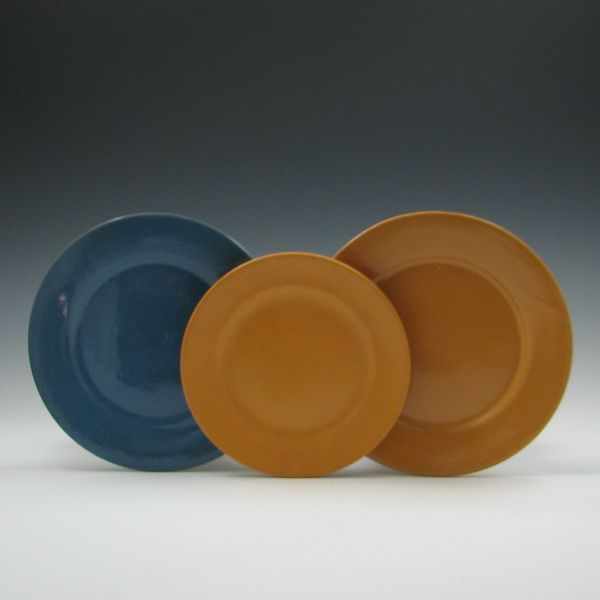 Appraisal: Three Paul Revere Pottery Plates all marked with the Paul