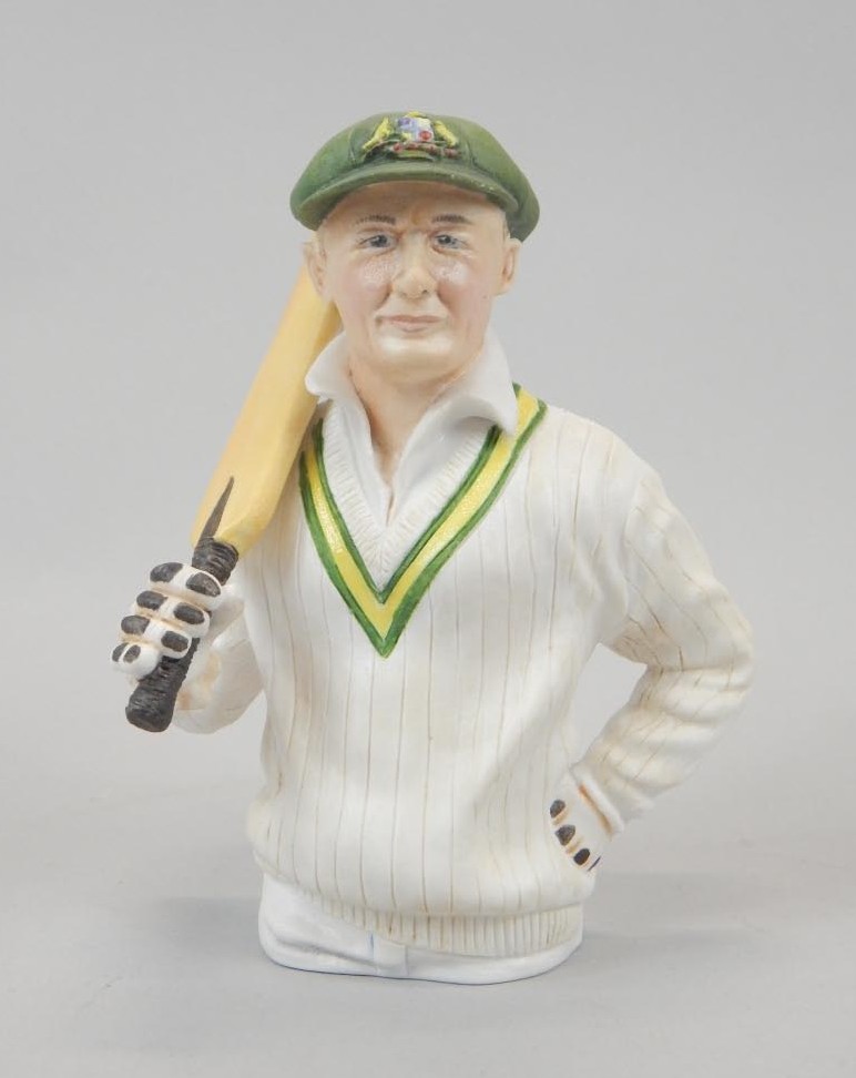 Appraisal: A limited edition Bronte porcelain candle snuffer Sir Don Bradman