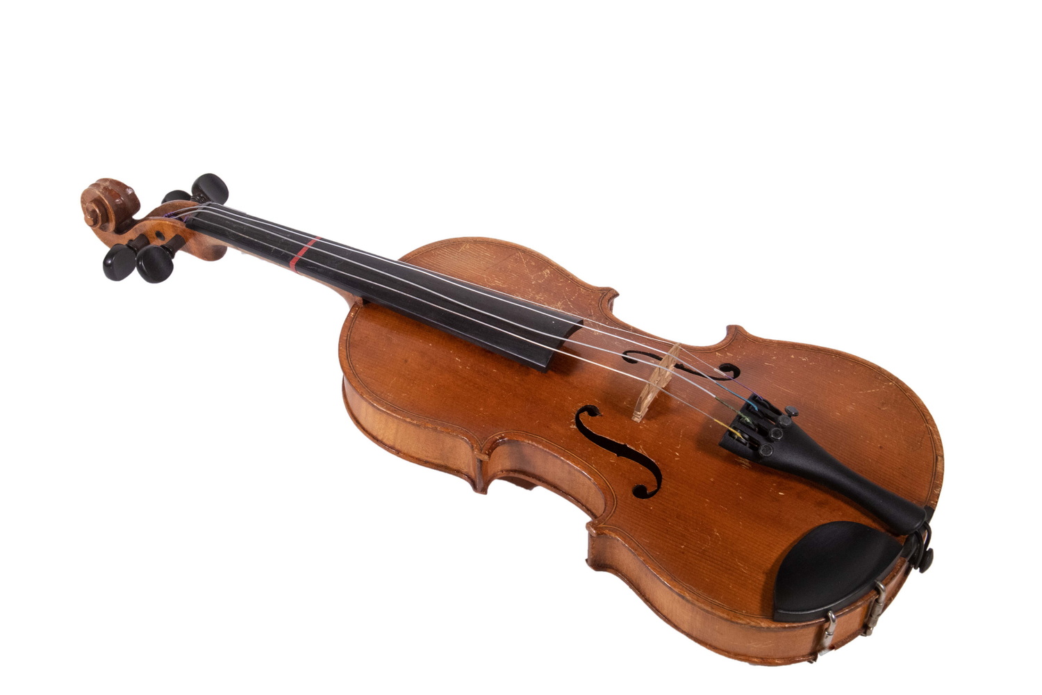 Appraisal: CHILD-SIZED GERMAN VIOLIN IN HARD CASE WITH BOW Student Violin