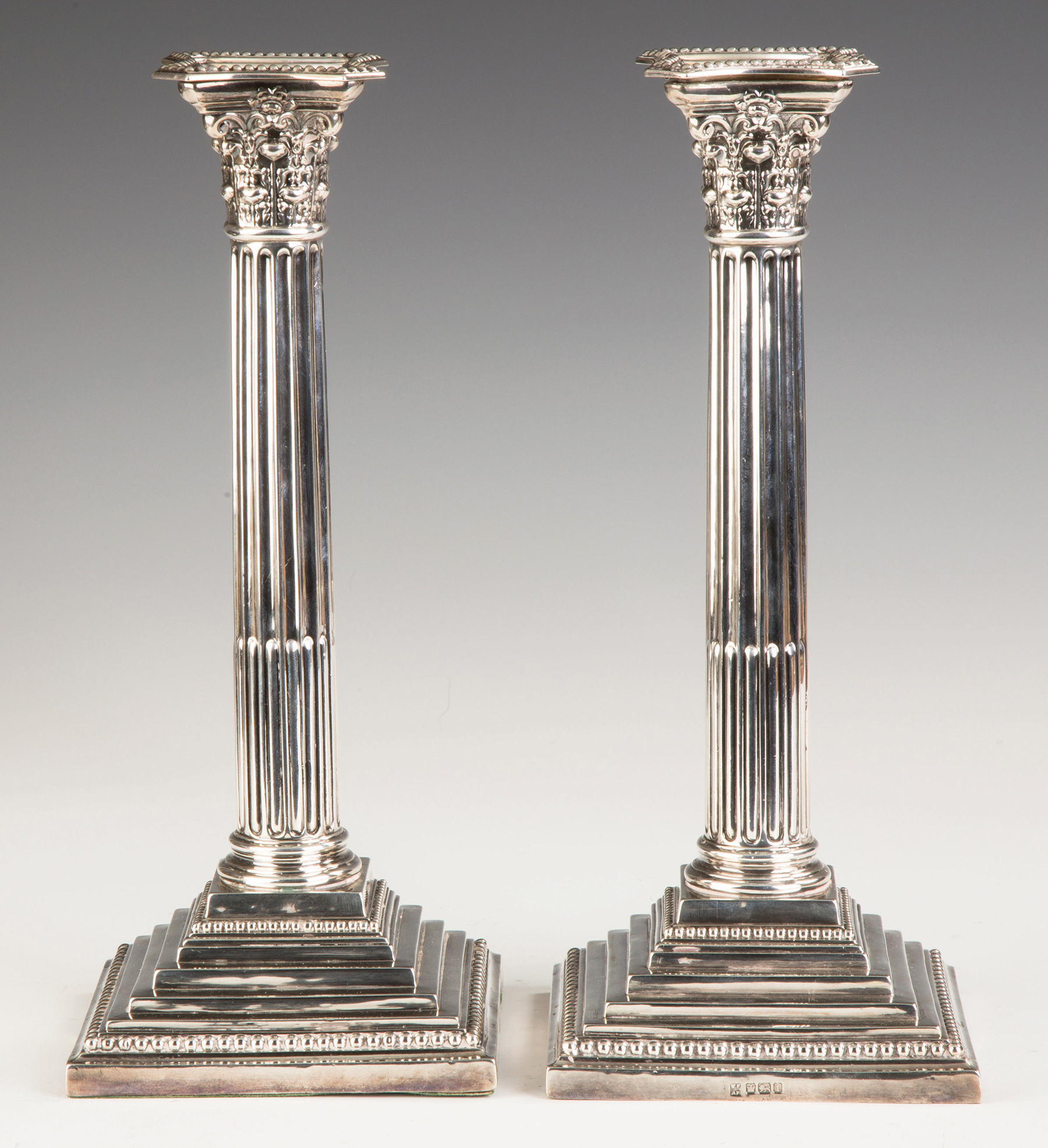 Appraisal: Pair of William Charles Fordham Albert Faulkner English Classical Sterling