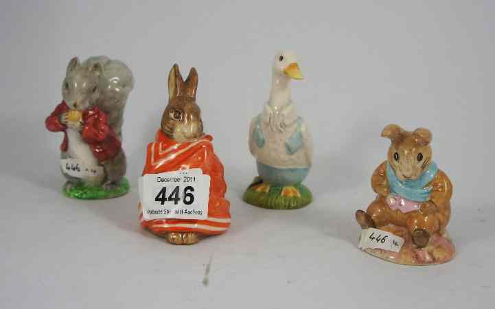 Appraisal: Beswick Beatrix Potter Figures Poorly Peter Rabbit Mr Drake Puddleduck