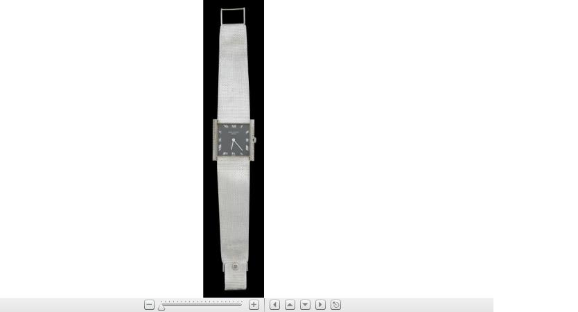 Appraisal: Gentleman's karat white gold wristwatch Patek Philippeca