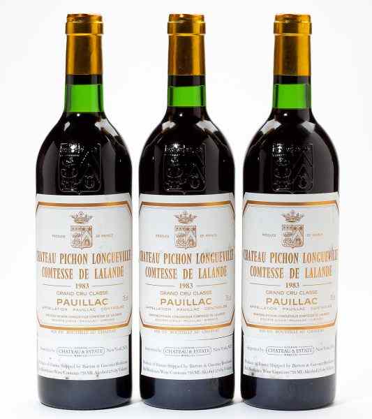 Appraisal: Chateau Pichon LalandePauillac bottles bn lbsl''A stunning wine Pichon-Lalande's has