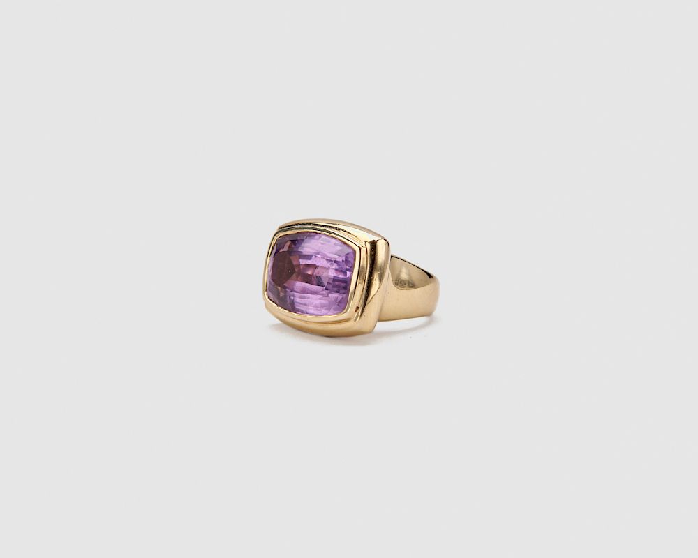 Appraisal: K Gold and Amethyst Ring K Gold and Amethyst Ring