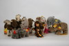 Appraisal: STUFFED ANIMALS - Lot of ten miniature stuffed animals includes