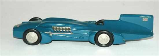 Appraisal: Western Models Campbell Rolls Royce Bluebird blue painted white metal