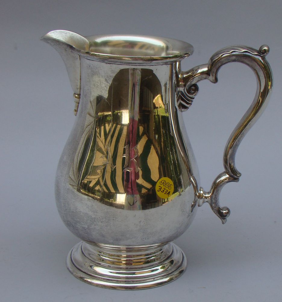 Appraisal: STERLING SILVER PITCHER By International Sterling Co in the Lord