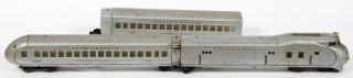 Appraisal: LIONEL UNION PACIFIC ALUMINUM PASSENGER TRAIN LIONEL O GA UNION