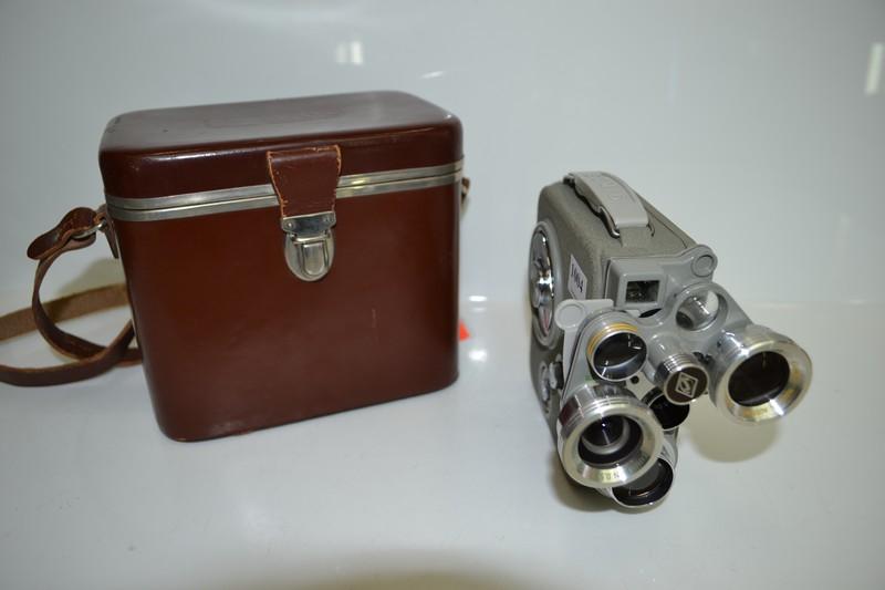 Appraisal: EUMIG C R MM CAMERA IN ORIGINAL LEATHER CARRY CASE