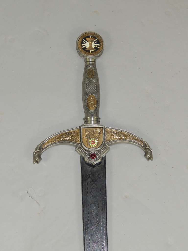 Appraisal: A replica Knights of the Round Table sword by Acero