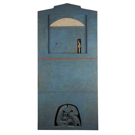 Appraisal: Marcelo Bonevardi Argentine American - Stela - Estimate -