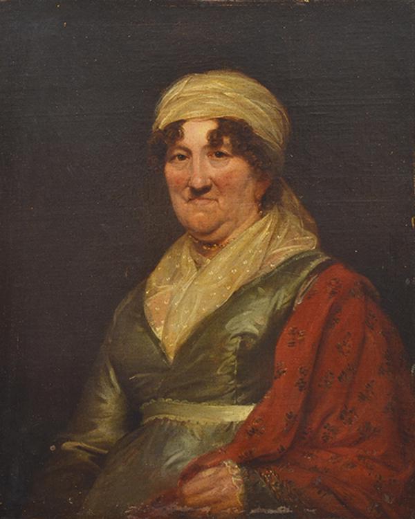 Appraisal: ARTIST UNKNOWN AFTER FRANCISCO GOYA Lady with a Red Shawl