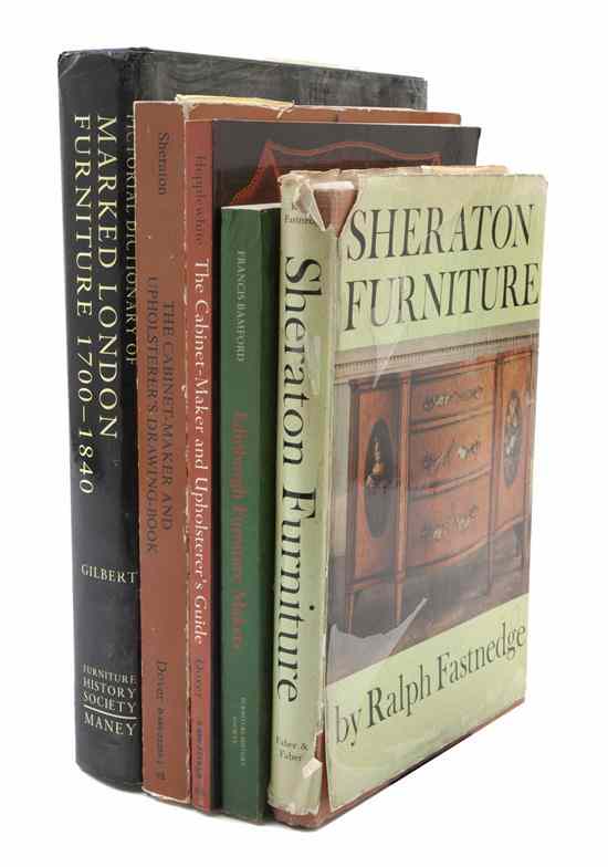 Appraisal: A Group of Books Pertaining to English Furniture volumes total