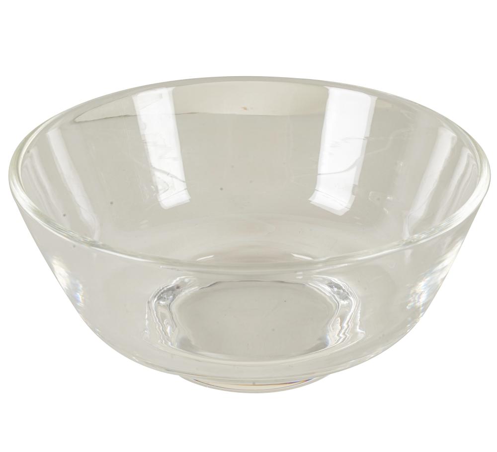 Appraisal: STEUBEN GLASS BOWLsigned to underside Provenance The Estate of Barry