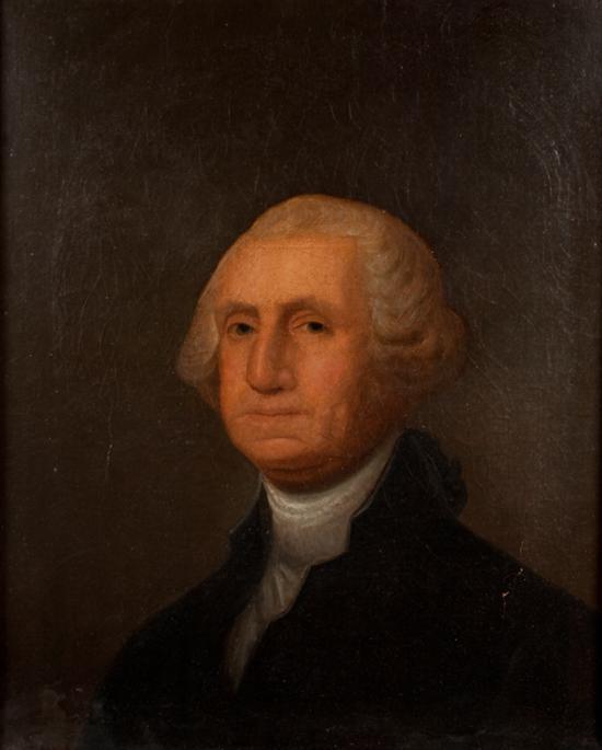 Appraisal: th century copy after Gilbert Stuart American - Portrait of