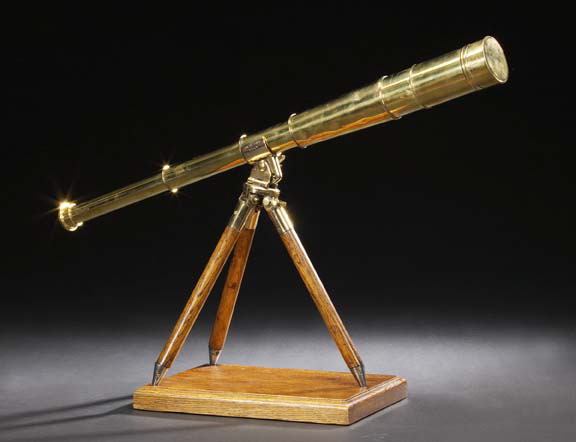 Appraisal: Fine W Ottway Co Ltd Ealing London Brass Telescope and