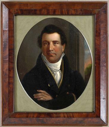 Appraisal: WILLIAM MATTHEW PRIOR - PORTRAIT OF ABRAHAM HAMMETT ESQ Oil