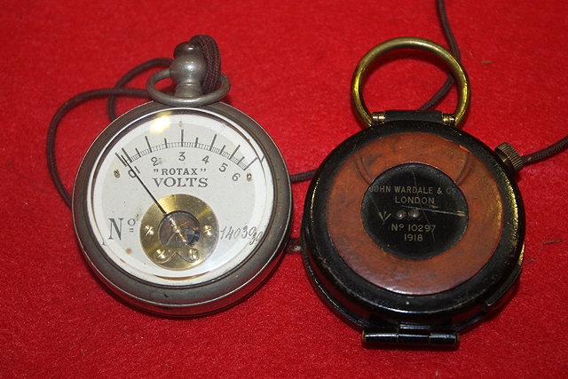 Appraisal: A MILITARY COMPASS by John Wardale Co of London together