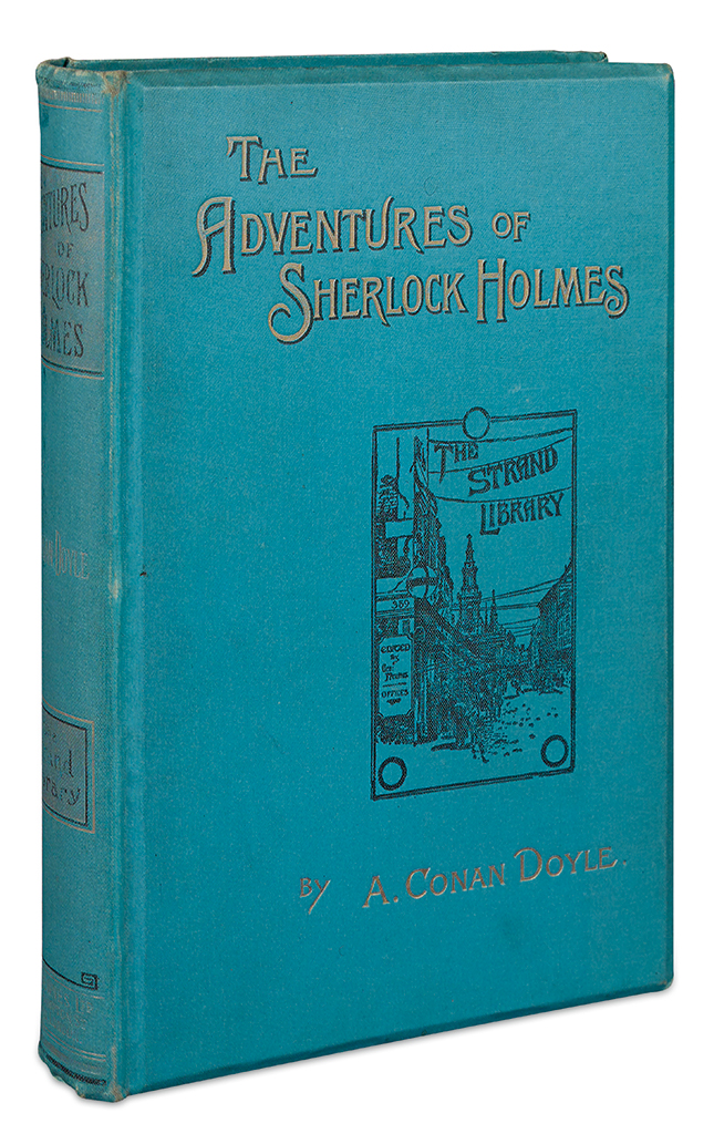 Appraisal: DOYLE ARTHUR CONAN The Adventures of Sherlock Holmes Half-title and