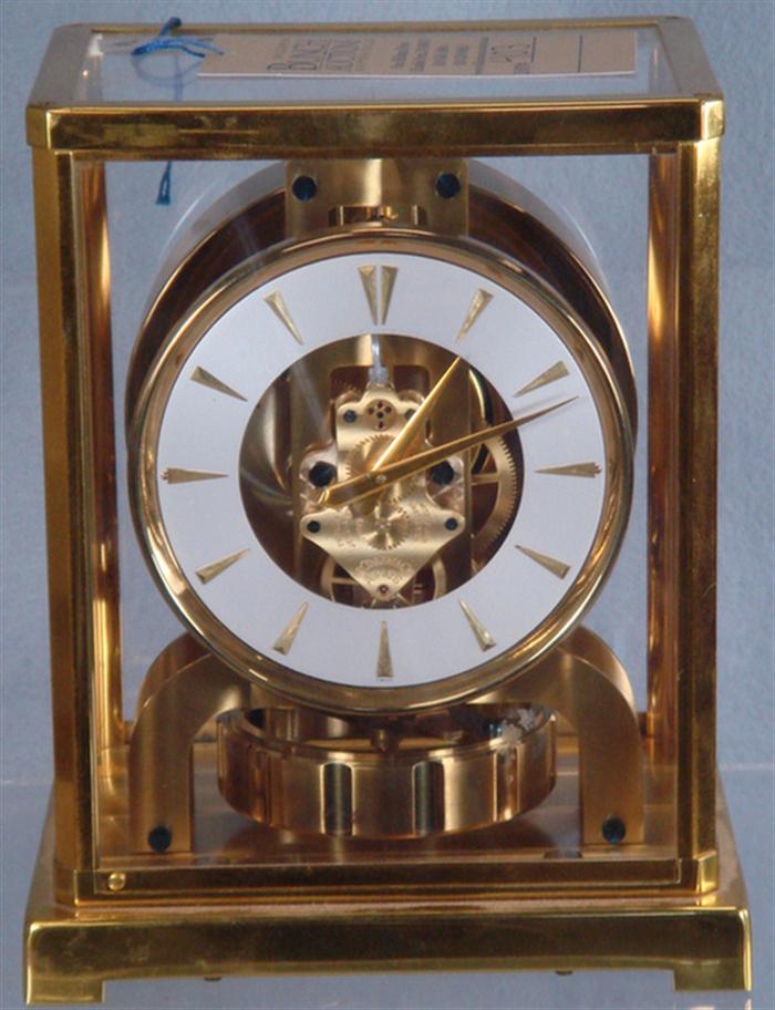 Appraisal: Jaeger LeCoultre Atmos clock Caliber - serial No left door