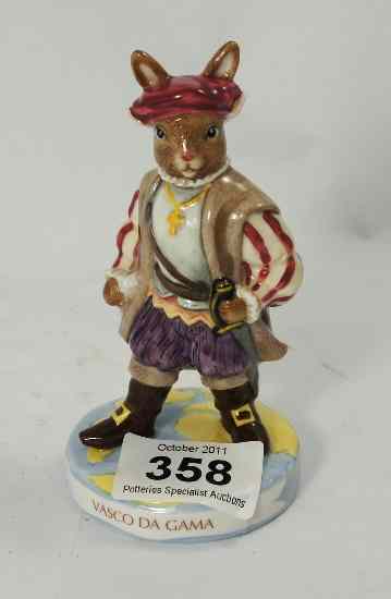 Appraisal: Royal Doulton Bunnykins Figure Vasco Da Gama DB limited edition