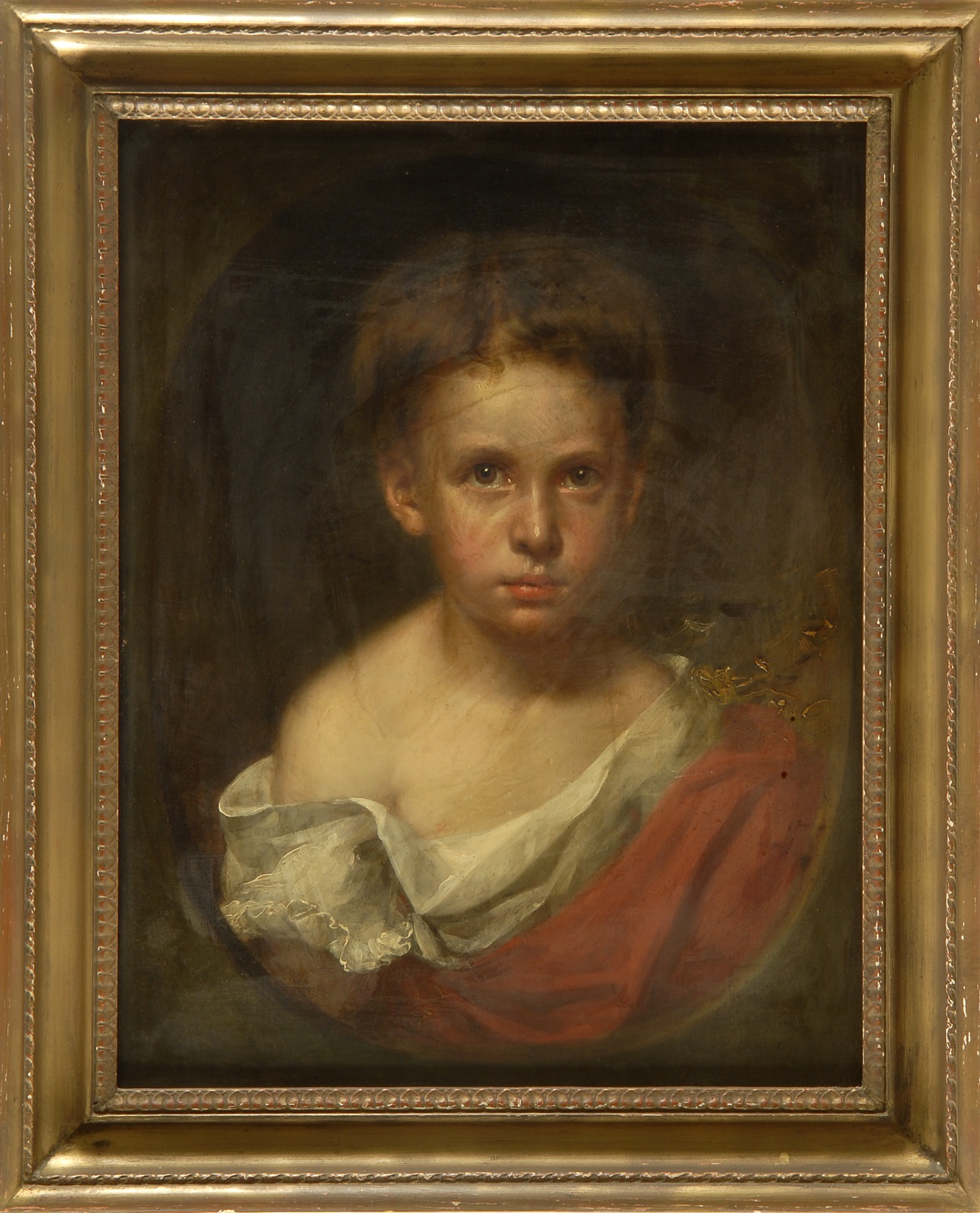 Appraisal: ATTRIBUTED TO ALLEN SMITH JR American - Portrait of young