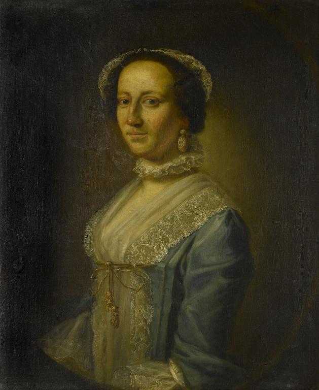 Appraisal: FOLLOWER OF JOHN VANDERBANK PORTRAIT OF A LADY half length